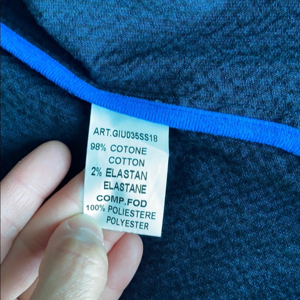 Individual Blue 2 Button Jacket - Picture 8 of 8